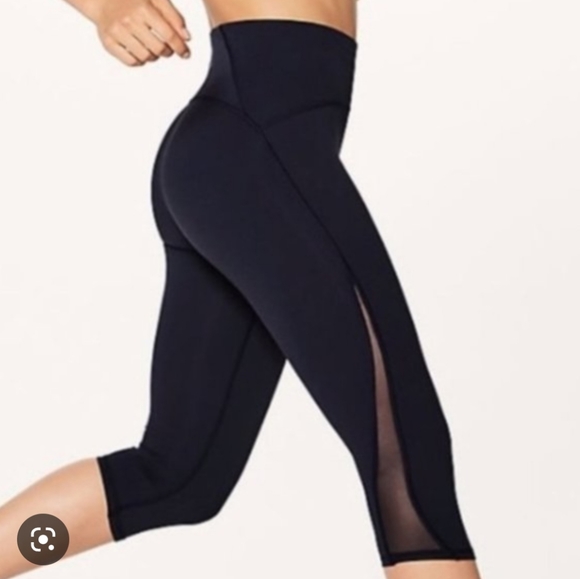 lululemon athletica Pants - Lululemon Train Times crop 17"